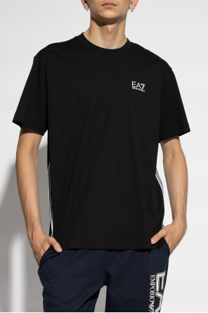 EA7 Emporio Armani T-shirt z kolekcji `Sustainability`