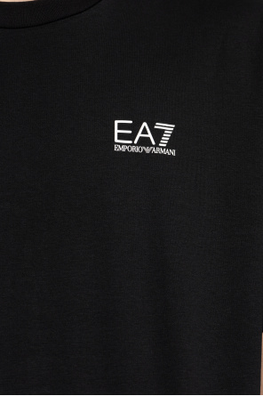 EA7 Emporio Armani T-shirt z kolekcji `Sustainability`