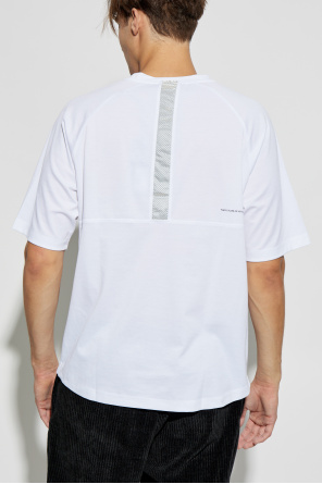 EA7 Emporio Armani T-shirt z naszywką z logo