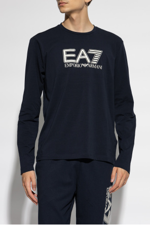 EA7 Emporio Armani T-shirt z kolekcji `Sustainability`