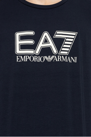 EA7 Emporio Armani T-shirt z kolekcji `Sustainability`