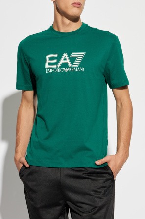 EA7 Emporio Armani Bawełniany t-shirt