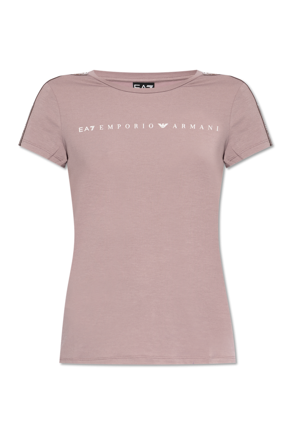 EA7 Emporio Armani T-shirt z kolekcji `Sustainability`