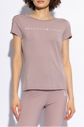 EA7 Emporio Armani T-shirt z kolekcji `Sustainability`