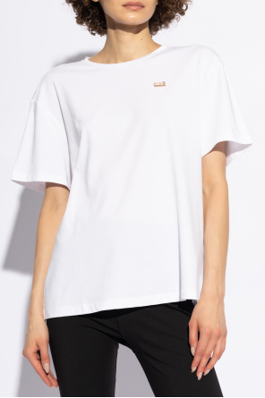 EA7 Emporio Armani T-shirt z kolekcji `Sustainability`