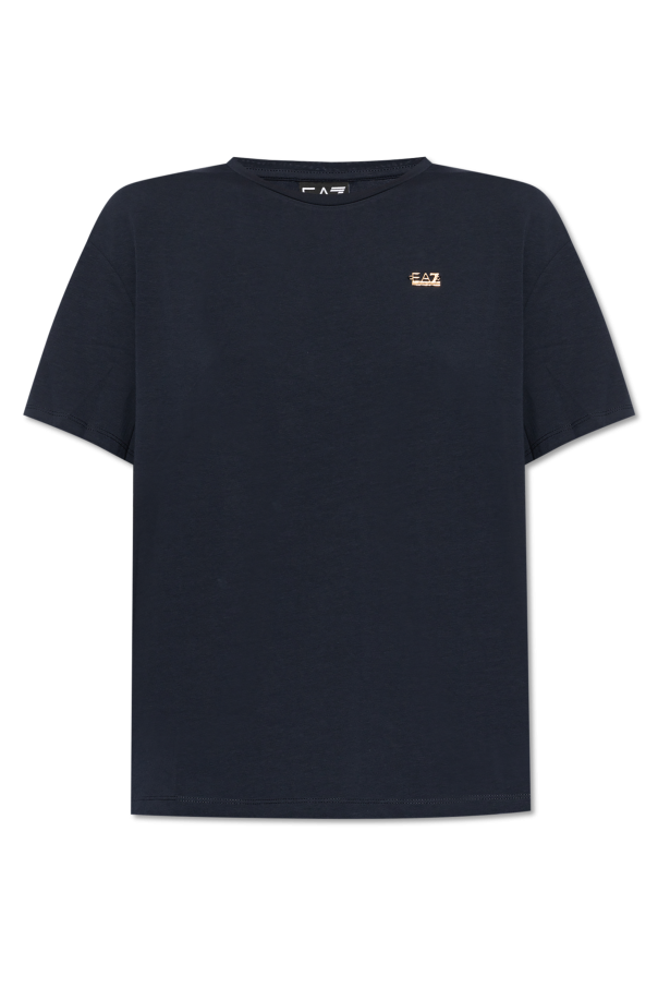 EA7 Emporio Armani T-shirt z kolekcji `Sustainability`