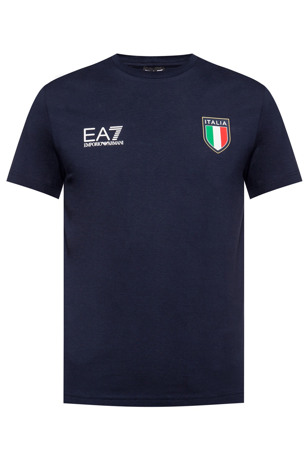 Navy blue Logo-printed T-shirt EA7 Emporio Armani - Vitkac Germany