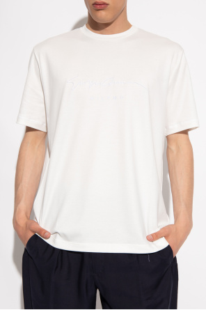 Giorgio Armani Ea7 Emporio Armani logo-print crew-neck T-shirt