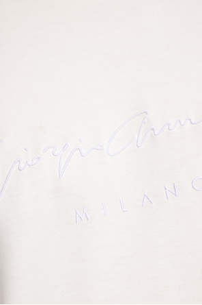 Giorgio Armani emporio armani kids all over logo print backpack item