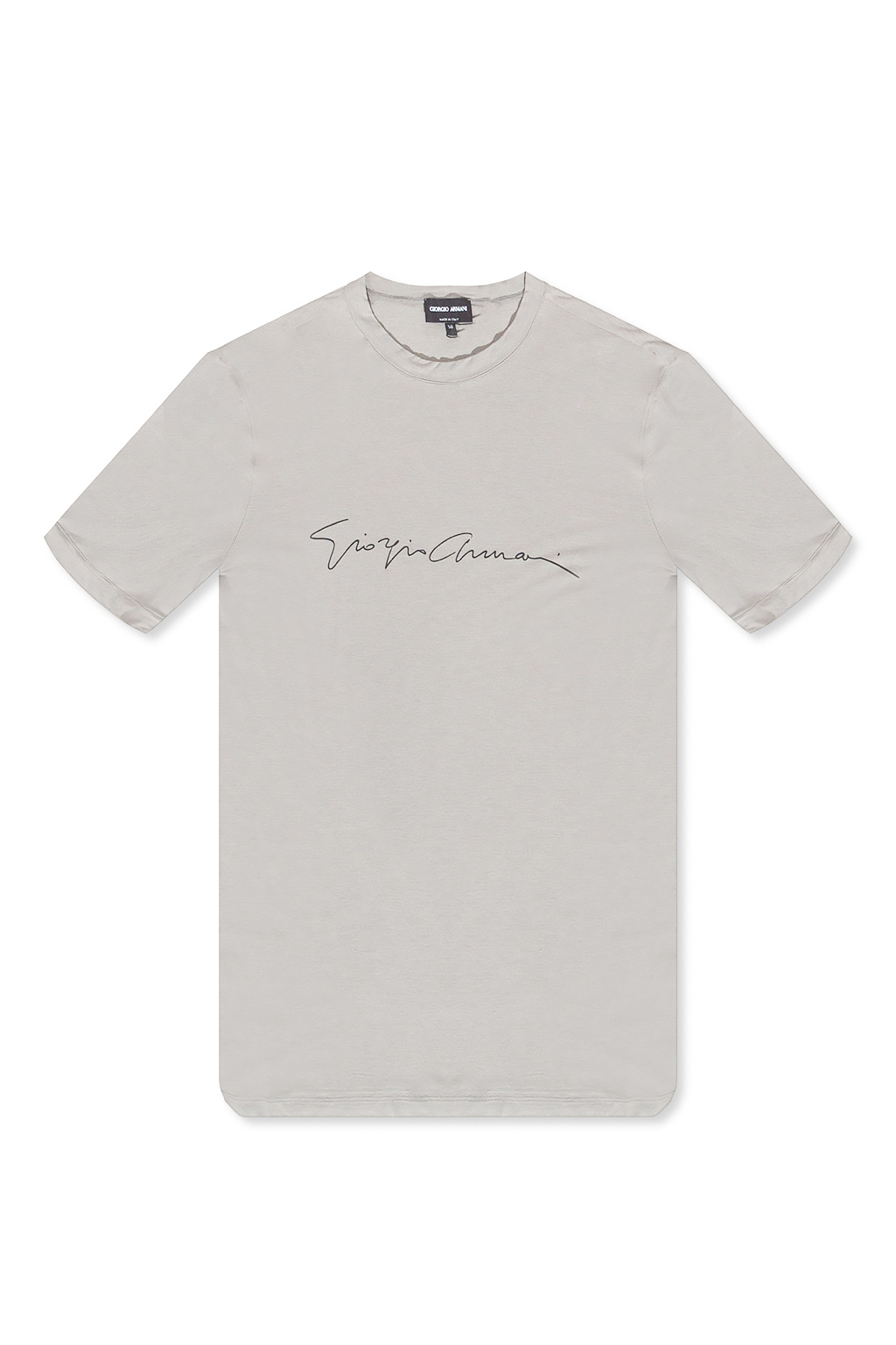 Giorgio armani back T-shirt with logo