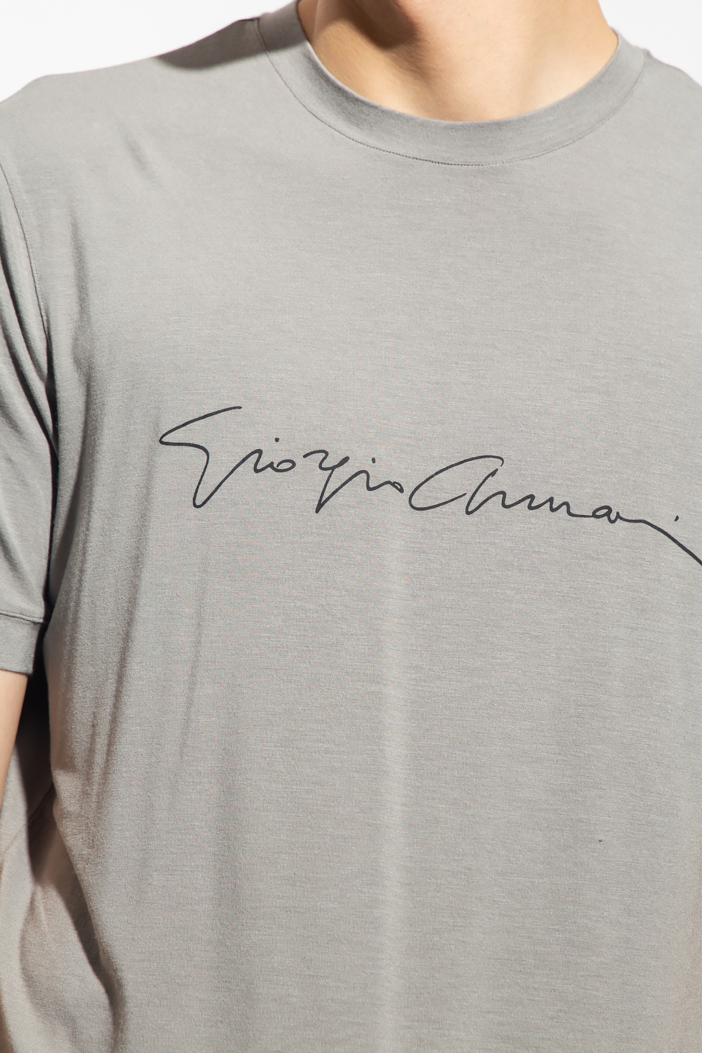 Giorgio armani back T-shirt with logo