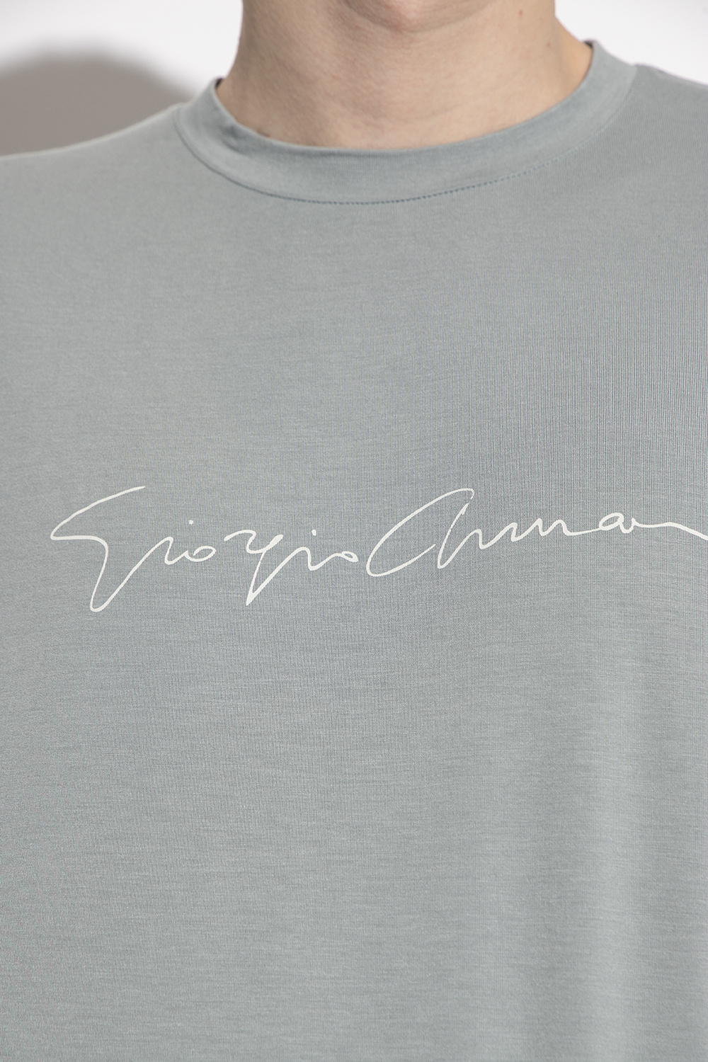 tapet landdistrikterne Gum Giorgio Armani T-shirt with logo | Men's Clothing | Vitkac