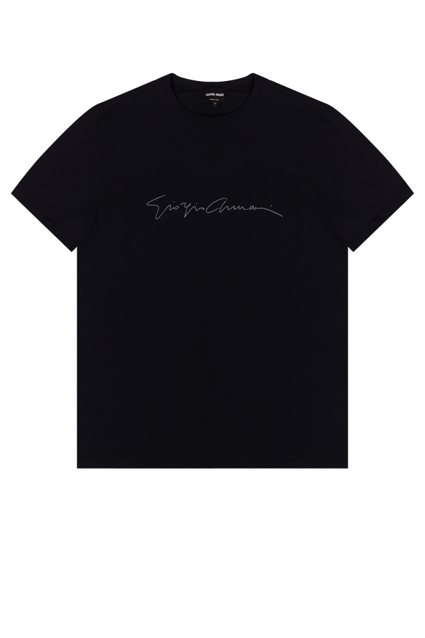 Giorgio armani shorts Logo T-shirt