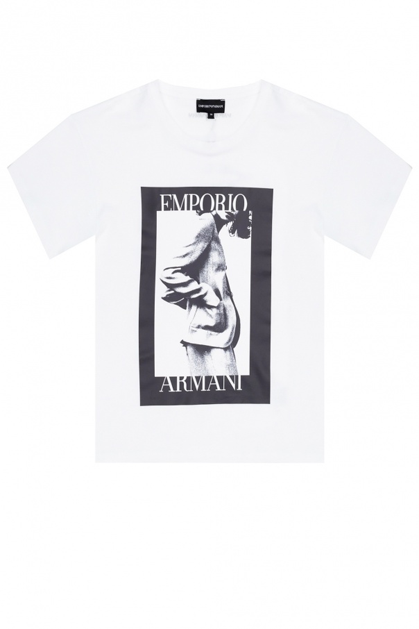 Emporio Armani T-shirt with logo | Women's Clothing | Vitkac
