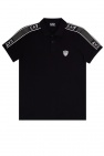 EA7 Emporio Armani BLACK Polo shirt with logo