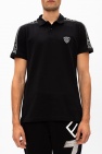 EA7 Emporio Armani BLACK Polo shirt with logo