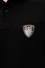 EA7 Emporio Armani BLACK Polo shirt with logo