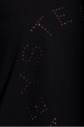 Stella McCartney sports bra with logo adidas by stella mccartney biustonosz black