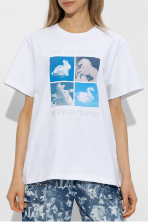 Stella McCartney T-shirt z nadrukiem