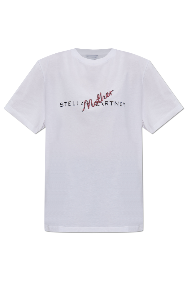 Stella McCartney Camiseta con logo