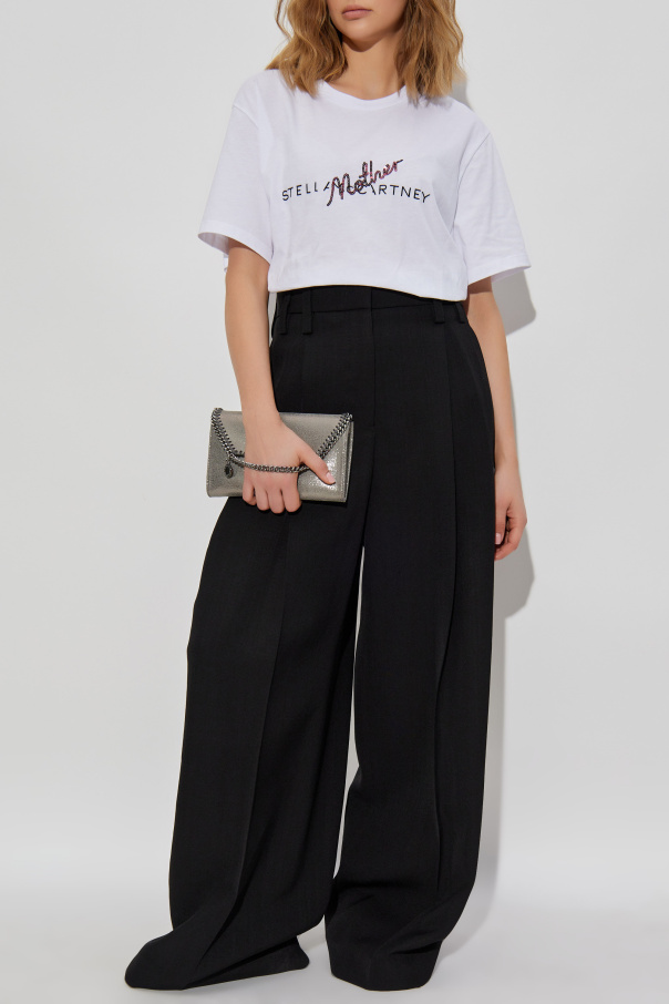 Stella McCartney Camiseta con logo