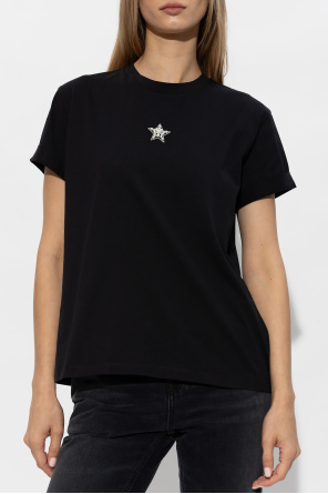 Stella McCartney T-shirt z aplikacją