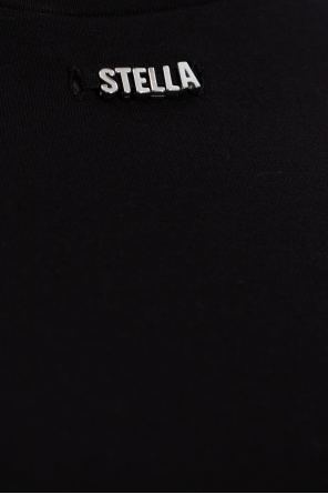 Stella McCartney T-shirt with logo-shaped applique