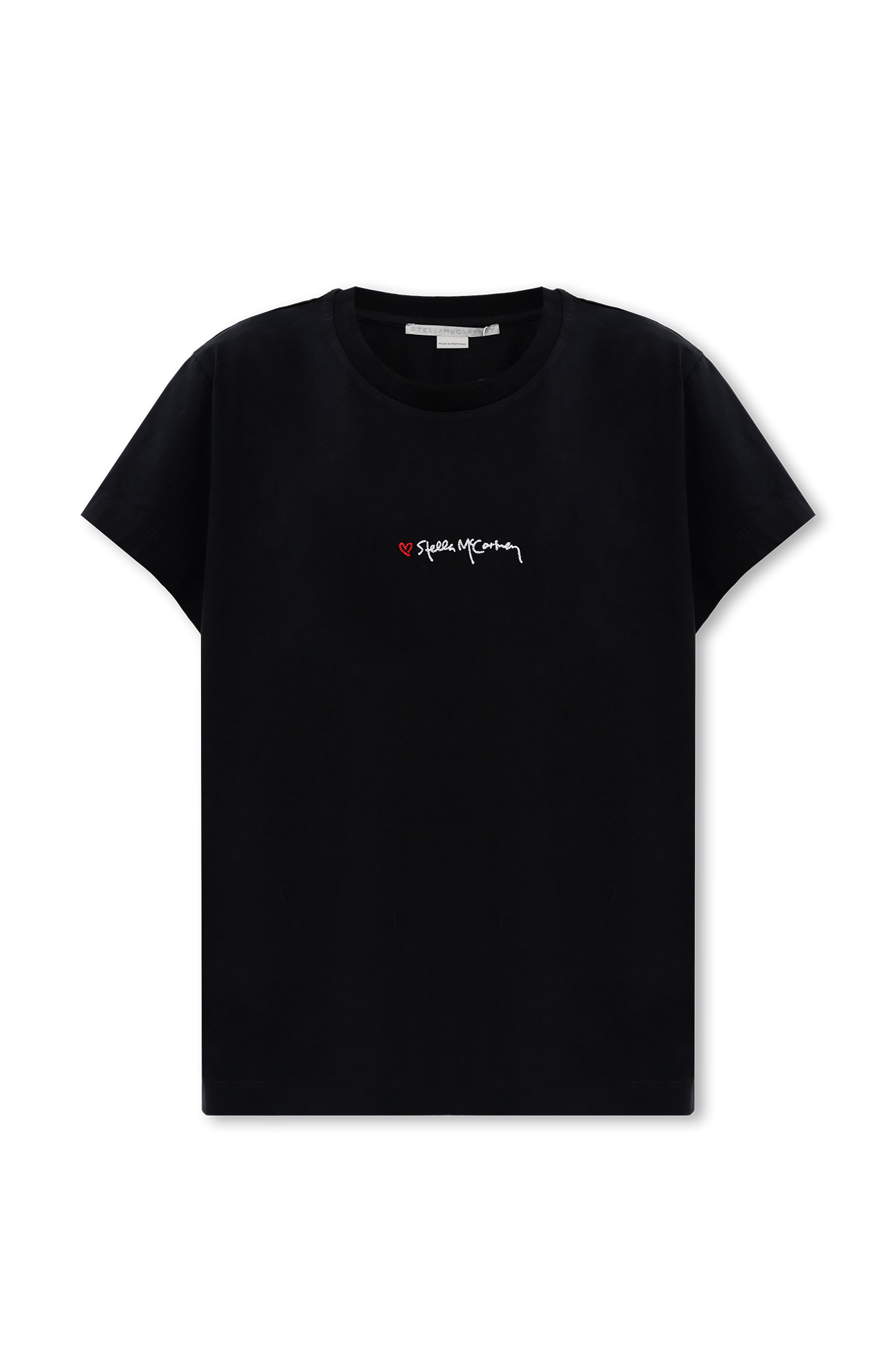 Black T-shirt with logo Stella McCartney - Vitkac Canada