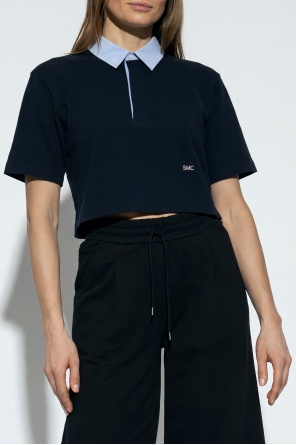 Stella McCartney Polo con logo