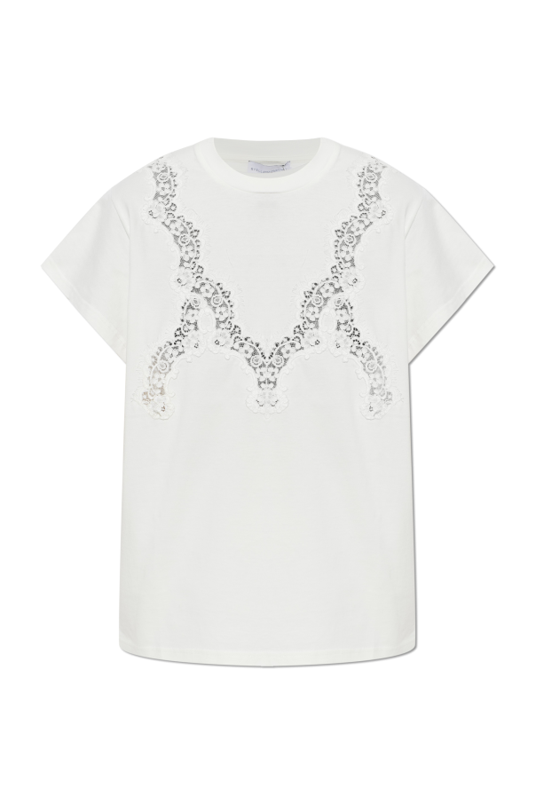 T-shirt with decorative knit od Stella McCartney