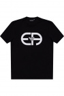 Emporio Armani monogram-print button-up shirt