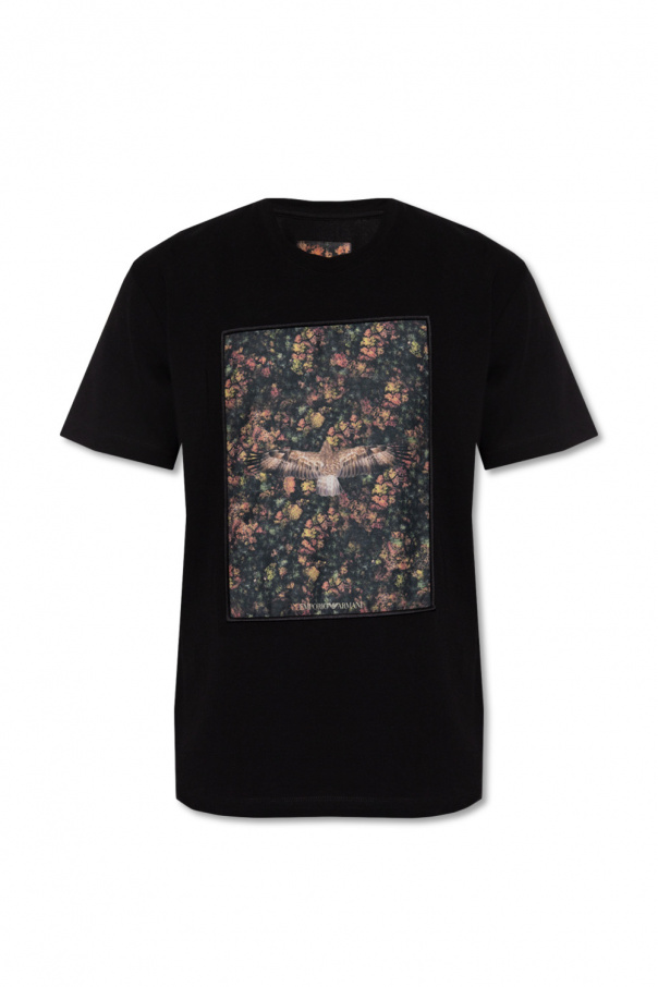 Emporio Armani Appliquéd T-shirt