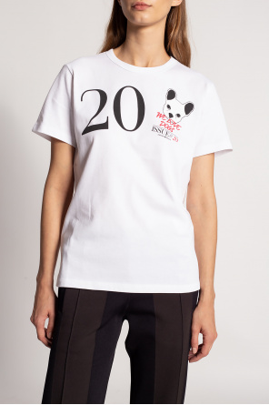 Emporio armani quilted ‘We Love Dogs #20’ printed T-shirt