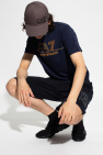 EA7 Emporio Armani NAVY BLUE T-shirt with logo