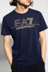 EA7 Emporio Armani NAVY BLUE T-shirt with logo