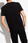 Emporio Armani Jack met capuchon en logobies in zwart Logo T-shirt