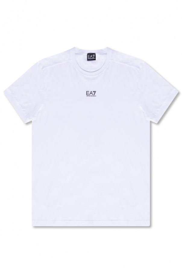 Emporio Armani Kids Girl's Printed Cotton Coordinated Suit Logo-printed T-shirt