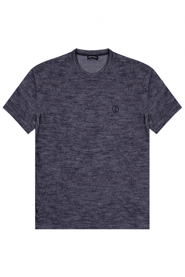 Giorgio Armani Logo-embroidered T-shirt