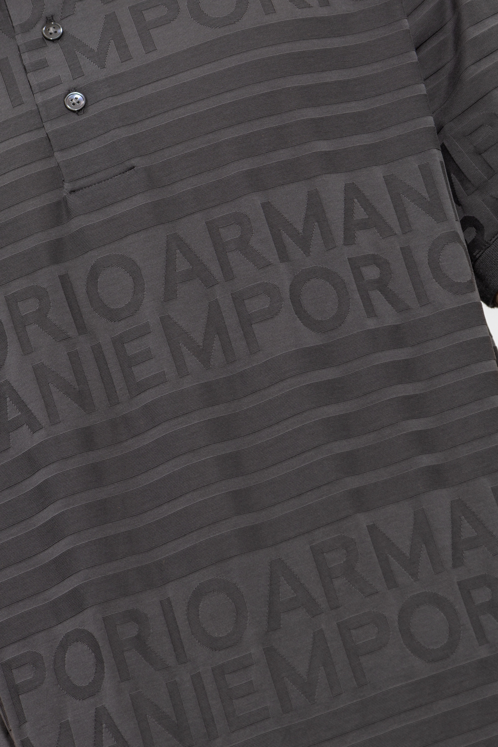 Emporio Armani White Polo-shirt For Baby Boy With Logo