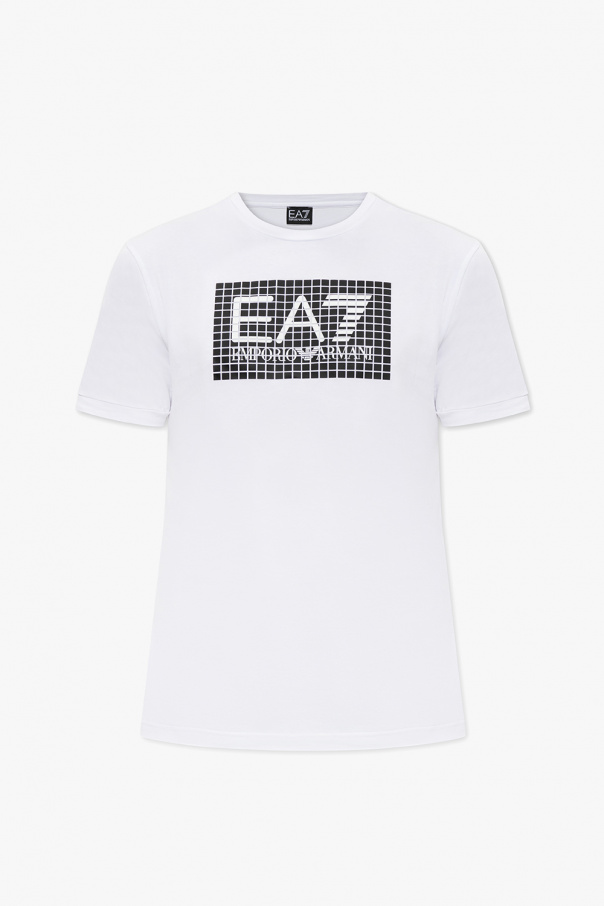 EA7 Emporio Armani Armani Core ID Sweat-shirt en tissu éponge Kaki