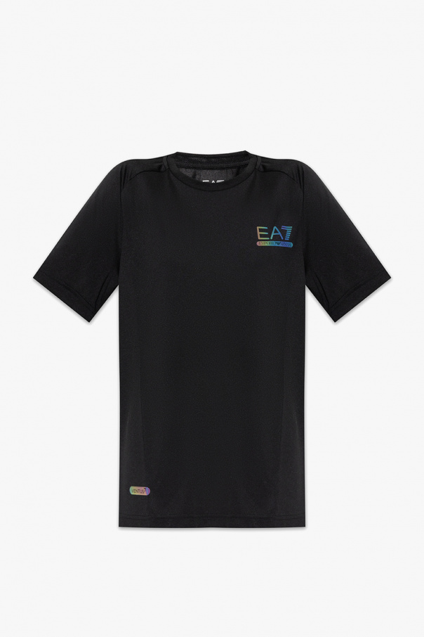 EA7 Emporio Armani T-shirt treningowy z logo