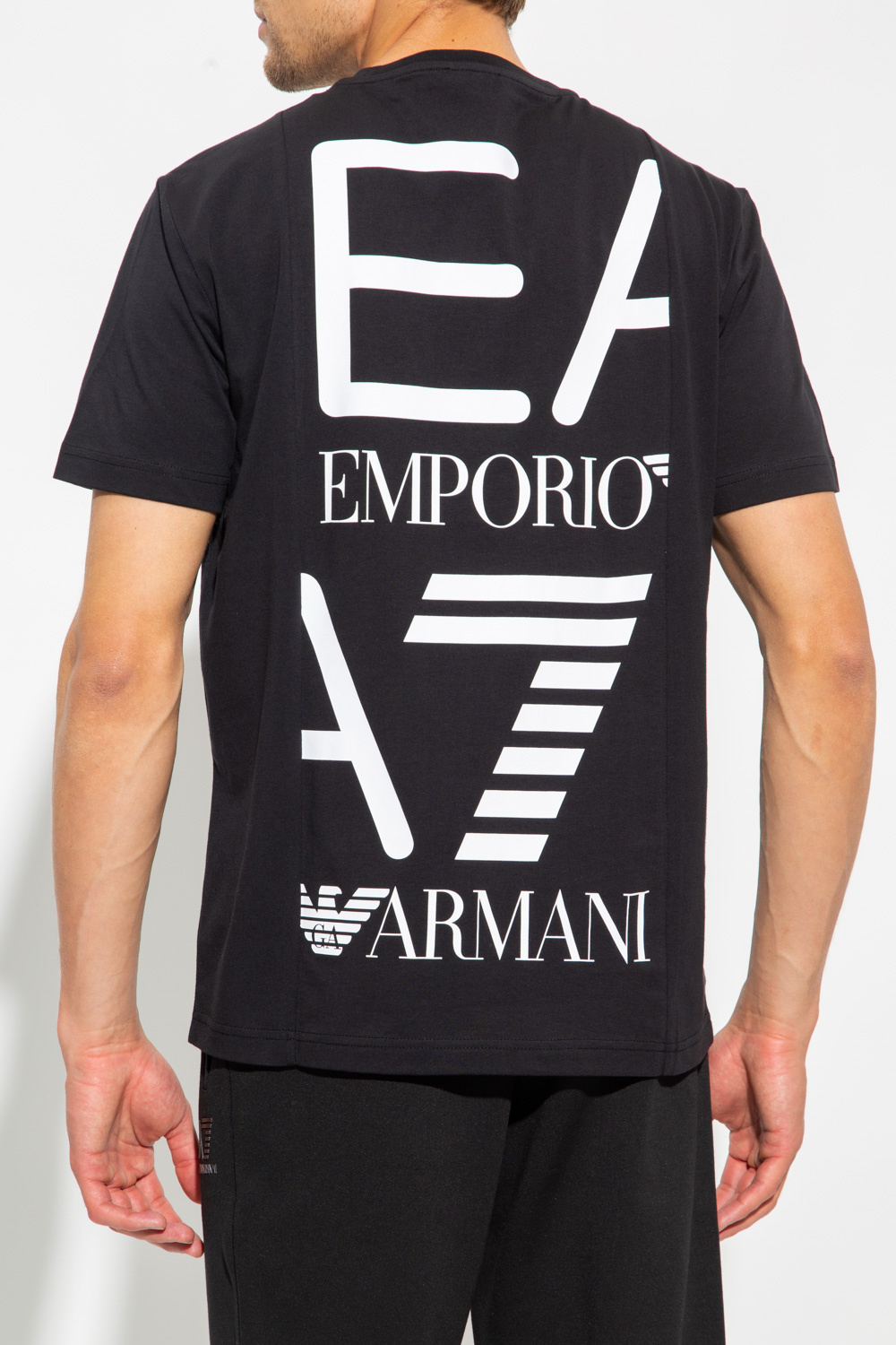 Emporio Armani BUSINESS FLAT MESSENGER BAG EMPORIO ARMANI TOP ZE WZOREM