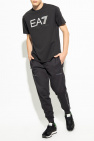 EA7 Emporio Armani BLACK T-shirt with logo