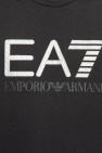 EA7 Emporio Armani BLACK T-shirt with logo