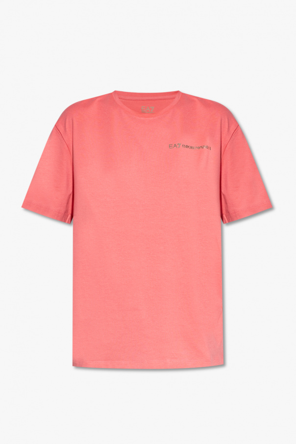 EA7 Emporio ros Armani Logo T-shirt