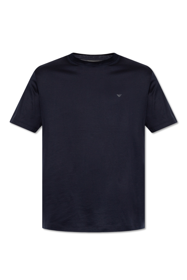 Emporio lapel armani T-shirt with logo