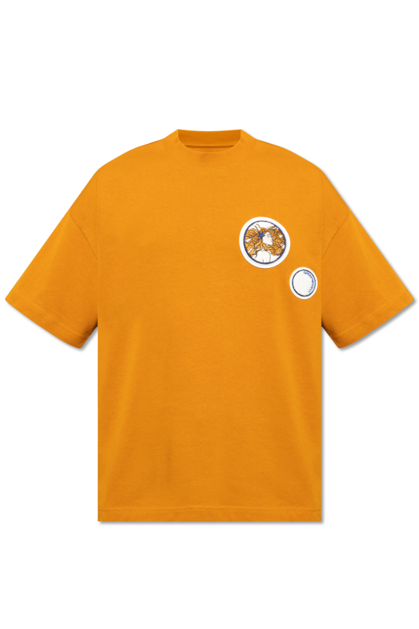 Emporio Armani T-shirt z naszywkami
