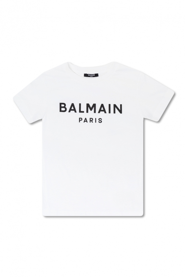 Balmain Kids Balmain printed logo sweatshirt