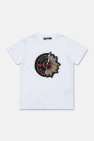 Balmain Kids WHITE T-shirt with patch