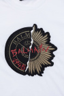 Balmain Kids WHITE T-shirt with patch